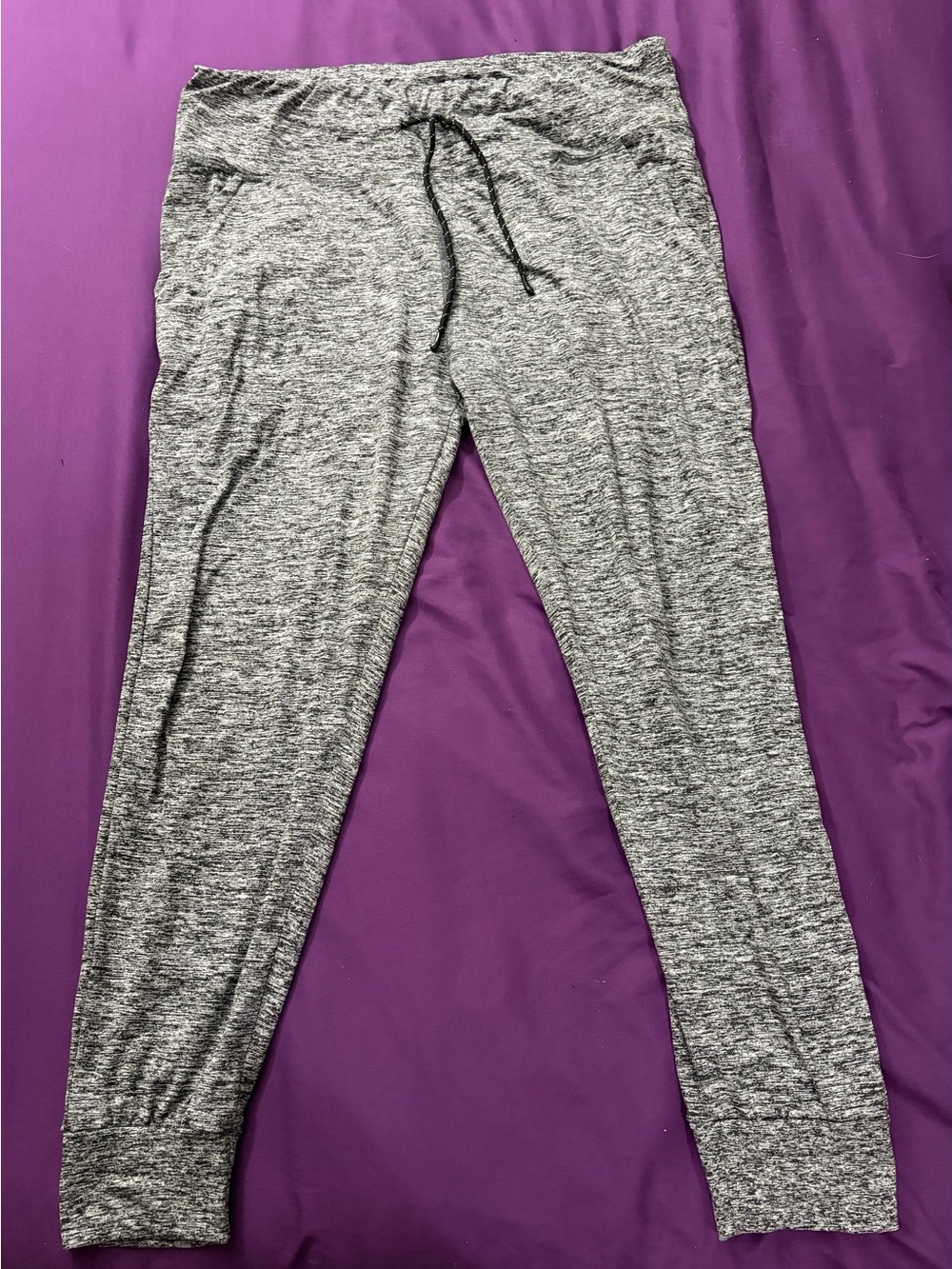 Game Time Heather Gray Track Joggers